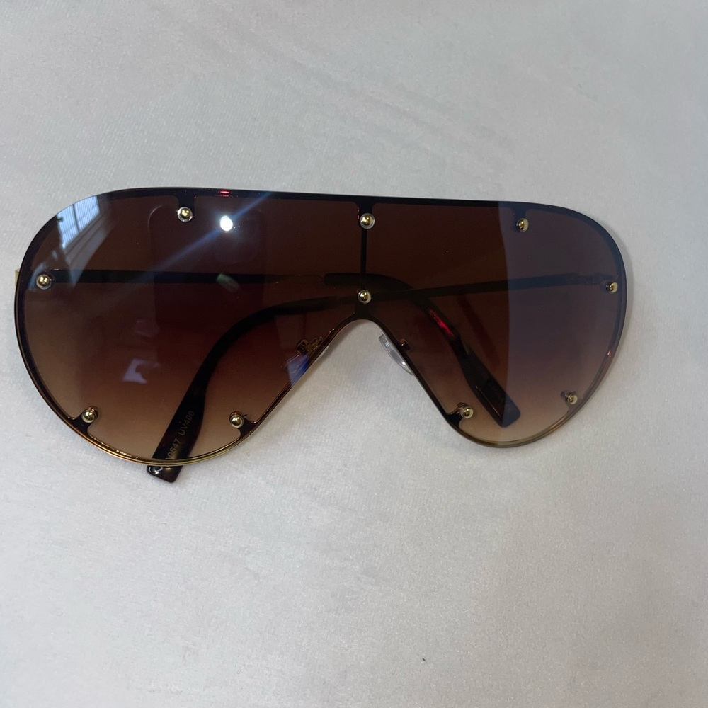 Brown Aviator Glasses